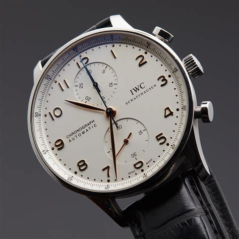 iwc portuguese singapore price|pre owned iwc portuguese chronograph.